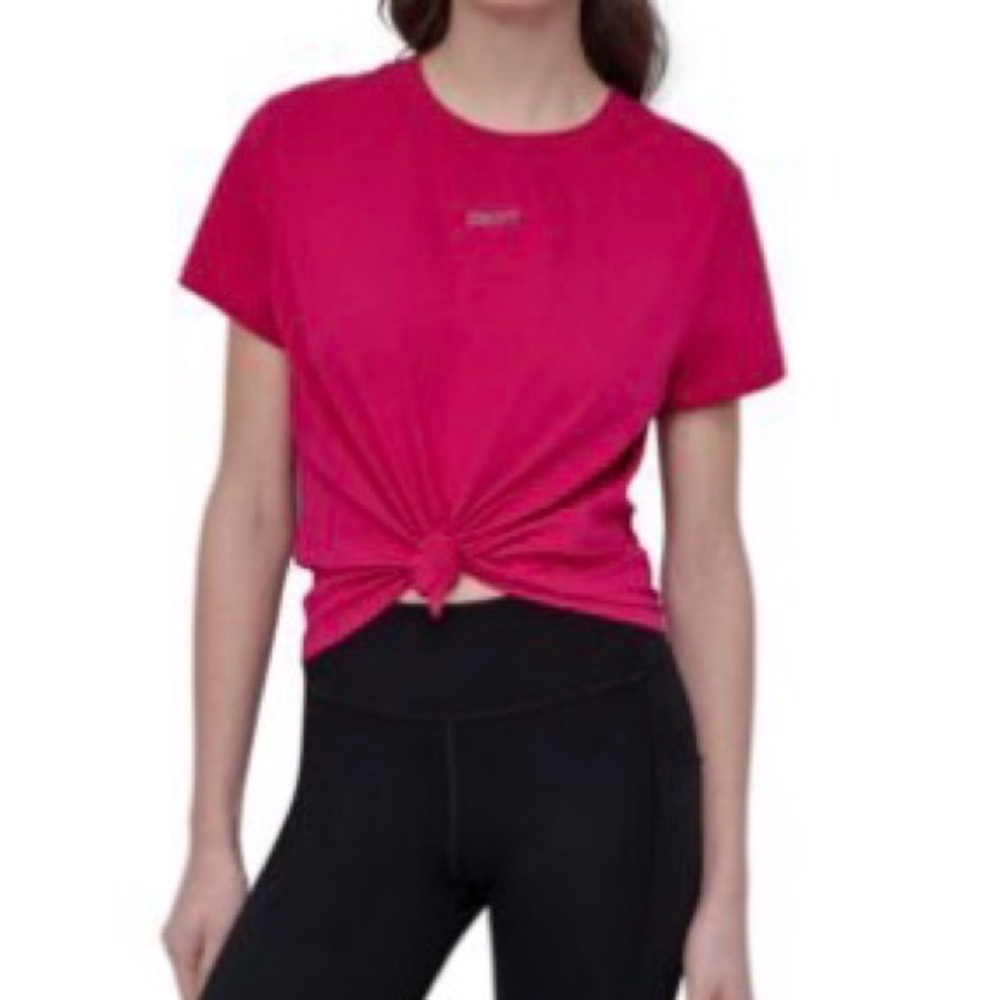 DKNY
Studded logo T-shirt -wild berry